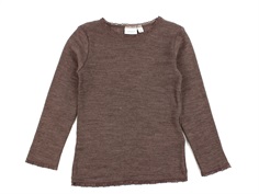 Name It peppercorn blouse merino wool